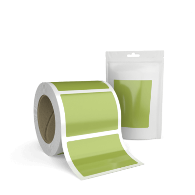 Etiketten für Standbodenbeutel